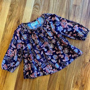 Old Navy Girls 3/4 Sleeve Top (Size 6-7 girls)